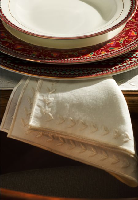  Linen Napkins Table  40 x 40 Cm Set (6 Pcs)