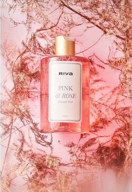 Riva Pink Rose Shower Gel