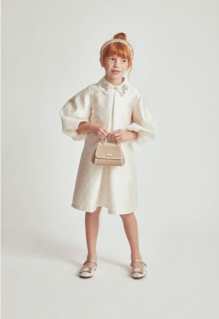 Textured Solid Dress