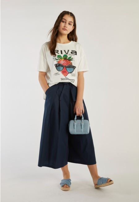 Iconic Pleated Palazzo Trousers