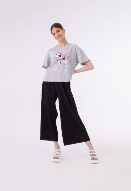Minnie Mouse Pleated Palazzo Pants